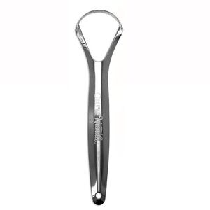 GuruNanda Spoon Shaped Stainless Steel Tongue Scraper